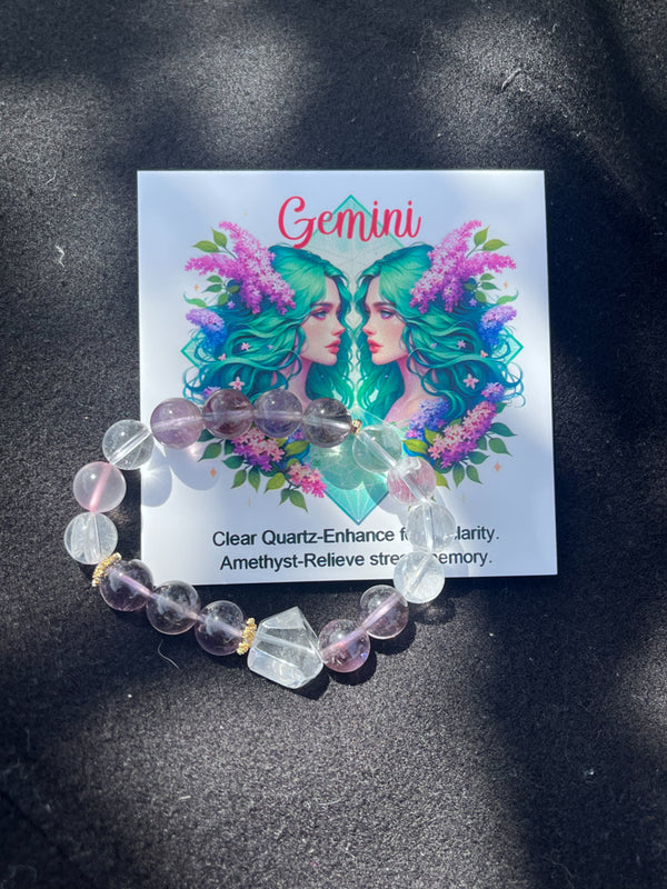 Gemini Crystal-Crystal Bracelet