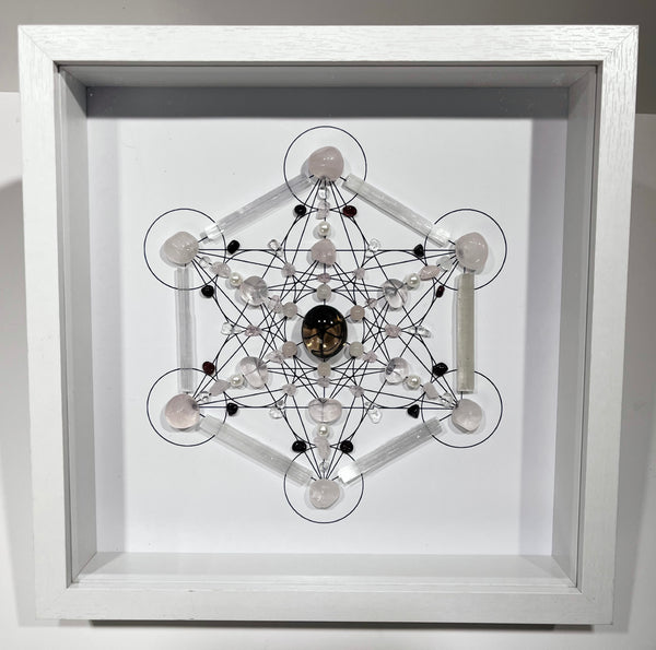 Crystal Matrix Frame —A Sublime Dance of Cosmic Energies