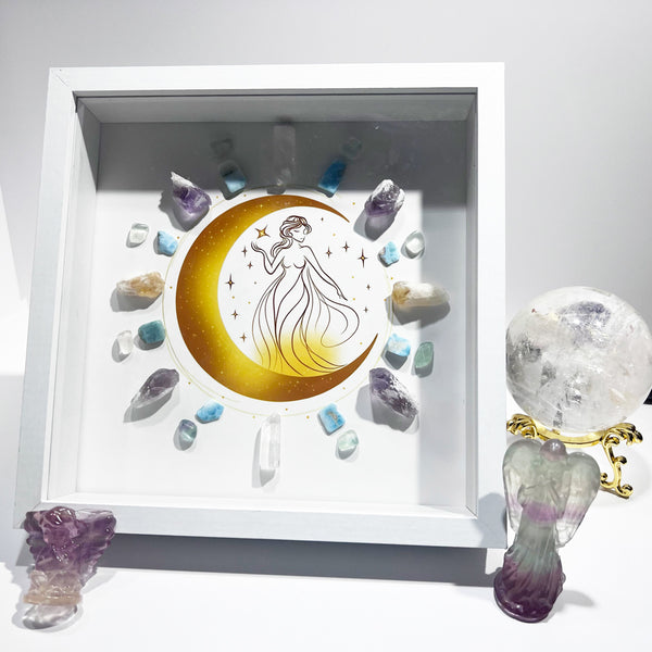 Divine Sanctuary, Soul Purification—Lunar Crystal Frame